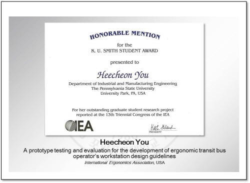 1997, International Ergonomics Association (IEA)